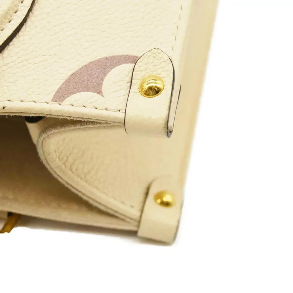 Louis Vuitton  Empreinte Monogram Giant Onthego PM Creme